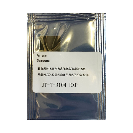 Чип к-жа (MLT-D104S) Samsung ML-1660/1665/1860/SCX-3200 (1,5K) JT Чип к-жа (MLT-D104S) Samsung ML-1660/1665/1860/SCX-3200 (1,5K) JT