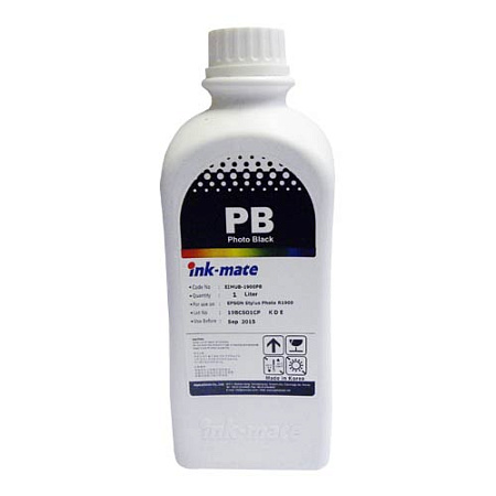Чернила для EPSON (T0871) (1л, photo black, Pigment ) EIMUB-1900PB Ink-Mate SAL 
