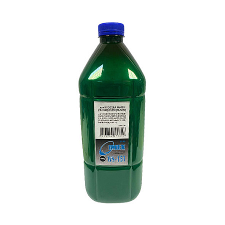 Тонер для KYOCERA ECOSYS M6030/P6230/M6530/6535/M8124/8130 (TK-5140/5150/5270/8115) (фл,500,синий,WS-151 IMEX) Green Line Тонер для KYOCERA ECOSYS M6030/P6230/M6530/6535/M8124/8130 (TK-5140/5150/5270/8115) (фл,500,синий,WS-151 IMEX) Green Line