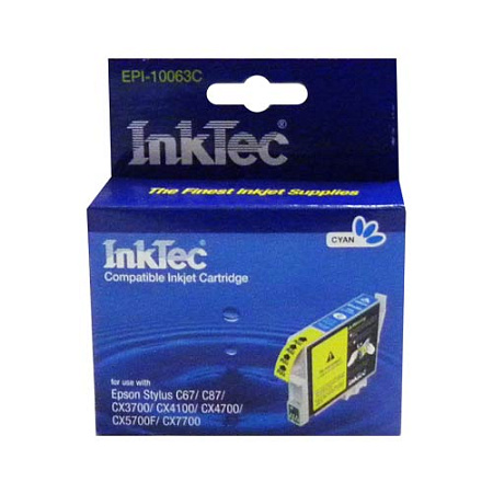 Картридж для (T0632) EPSON St C67/87,CX3700/4700 Cyan InkTec SAL Картридж для (T0632) EPSON St C67/87,CX3700/4700 Cyan InkTec SAL