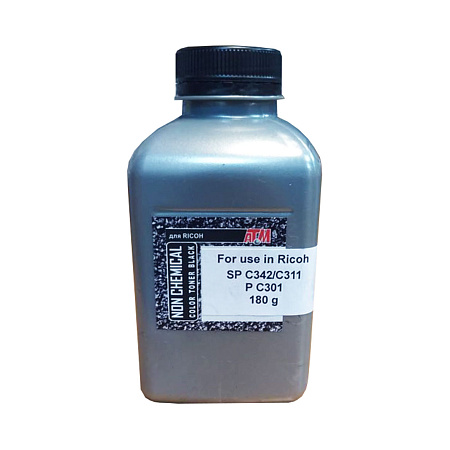 Тонер для RICOH SP C342/C311/P C301 (фл,180,черный ,6K,OSK-001 IMEX) Silver ATM 