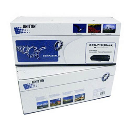 Картридж для CANON LBP-7200 Cartridge 718Bk черный (3,4K) UNITON Premium Картридж для CANON LBP-7200 Cartridge 718Bk черный (3,4K) UNITON Premium