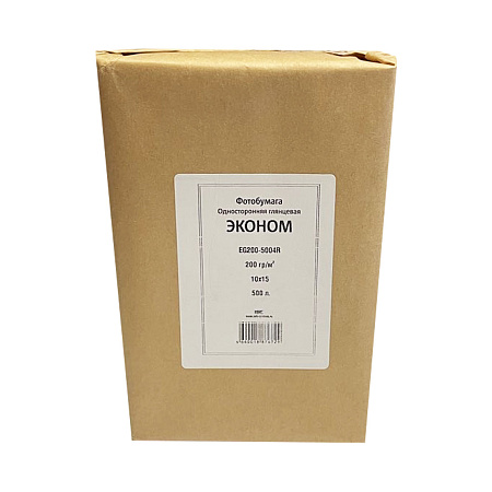 Фотобумага глянцевая 4R(10x15), 200 г/м2 (EG200-5004R), 500л (5уп х100л Эконом ), односторонняя IST Фотобумага глянцевая 4R(10x15), 200 г/м2 (EG200-5004R), 500л (5уп х100л Эконом ), односторонняя IST