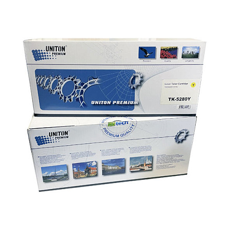 Тонер-картридж для (TK-5280Y) KYOCERA ECOSYS P6235/M6635 (11K) желтый UNITON Premium Тонер-картридж для (TK-5280Y) KYOCERA ECOSYS P6235/M6635 (11K) желтый UNITON Premium