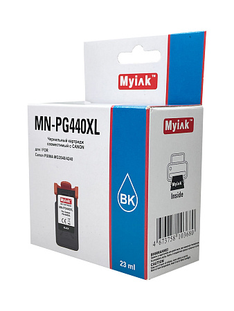 Картридж для CANON PG-440XL PIXMA MG3540/4240 (R) Black (23ml) Myink Картридж для CANON PG-440XL PIXMA MG3540/4240 (R) Black (23ml) Myink
