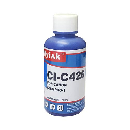 Чернила для CANON PGI-29C (100мл,cyan, Pigment) CI-C426 EverBrite™ MyInk SAL Чернила для CANON PGI-29C (100мл,cyan, Pigment) CI-C426 EverBrite™ MyInk SAL