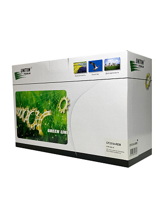Картридж для HP Color LJ M651 CF331A (654A) (R) синий (15K) UNITON Premium GREEN LINE (Eco Protected) Картридж для HP Color LJ M651 CF331A (654A) (R) синий (15K) UNITON Premium GREEN LINE (Eco Protected)