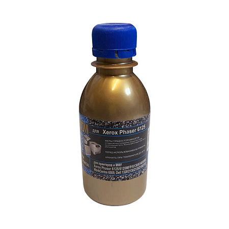 Тонер для XEROX Phaser 6125/6130/6500/С1100 (фл,30,синий,NonChem) Gold ATM 
