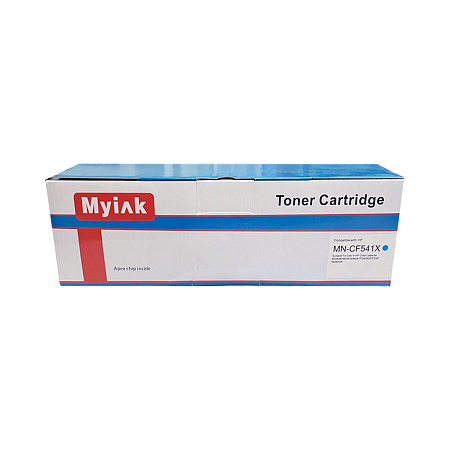 Картридж для HP Color LJ M254/ M280/M281 CF541X (203XL) синий (2,5K) MyInk 