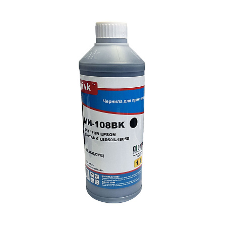 Чернила для EPSON EcoTank (108) L8050/L18050 (1л, black, Dye) MyInk Чернила для EPSON EcoTank (108) L8050/L18050 (1л, black, Dye) MyInk