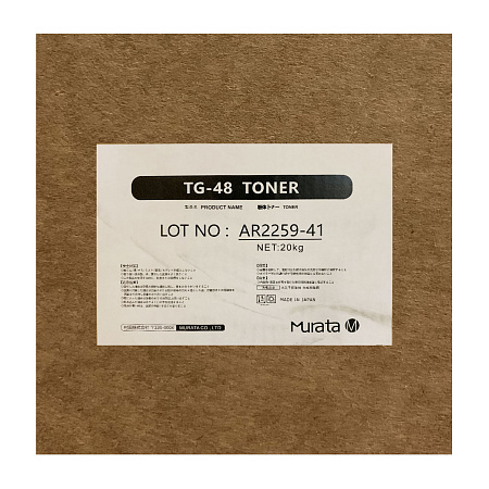 Тонер для KYOCERA Type TG-48 (TK-310/350/1130/3100/3130/435/410) (короб,2х10кг) MURATA Япония 
