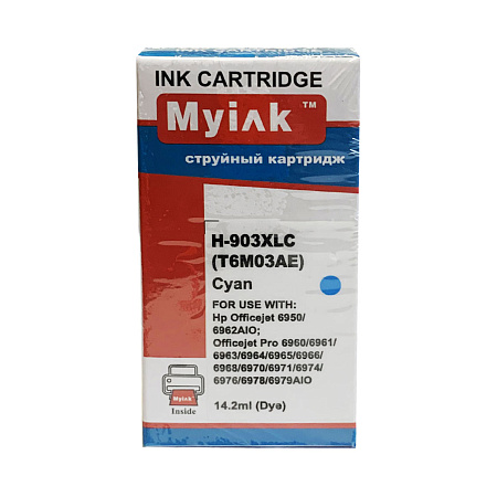 Картридж для (903XL) HP OfficeJet 6960/ 6970 T6M03AE (Применение ограничено!) Cyan MyInk SAL Картридж для (903XL) HP OfficeJet 6960/ 6970 T6M03AE (Применение ограничено!) Cyan MyInk SAL