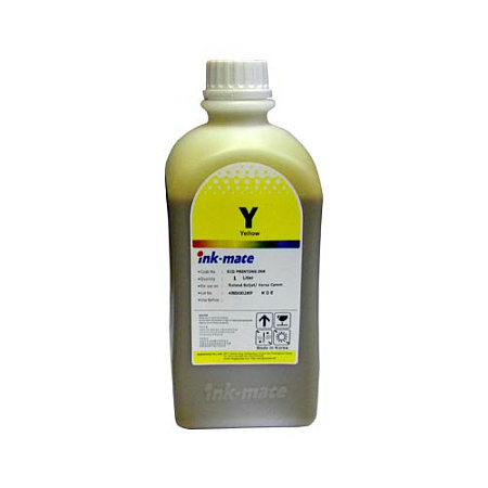 Чернила экосольвентные для Roland Soljet /MUTOH/Mimaki (1л, yellow) ECIM 540Y Ink-Mate SAL Чернила экосольвентные для Roland Soljet /MUTOH/Mimaki (1л, yellow) ECIM 540Y Ink-Mate SAL