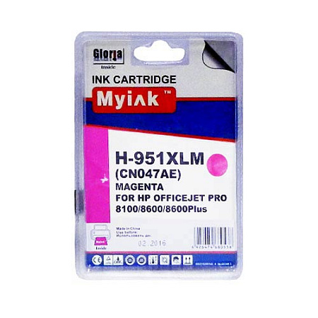 Картридж для (951XL) HP Officejet Pro 8100/8600/8600Plus/8610/8615/8620/8625/8630/8640/8660
HP Officejet Pro 251dw/276dw CN047AE Magenta (26ml, Pigment) MyInk Картридж для (951XL) HP Officejet Pro 8100/8600/8600Plus/8610/8615/8620/8625/8630/8640/8660
HP Officejet Pro 251dw/276dw CN047AE Magenta (26ml, Pigment) MyInk