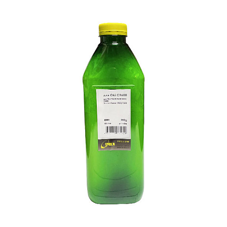 Тонер для OKI C9600/9650/9655/9800 (фл,380,желтый,NonChem,OML IMEX) Green Line Тонер для OKI C9600/9650/9655/9800 (фл,380,желтый,NonChem,OML IMEX) Green Line