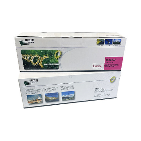 Картридж для HP Color LJ M454, M455, MFP M479 W2033A (415A) красный (2,1K) UNITON Premium GREEN LINE (Eco Protected) 