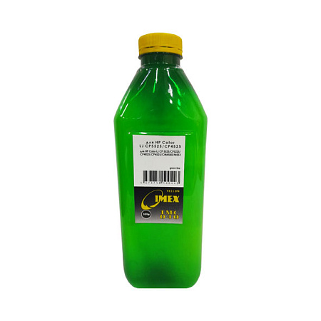 Тонер для HP Color LJ CP 5525/5225/4025/4525/CM4540/M551 (фл,320,желтый,Polyester,TMC040 IMEX) Green Line 