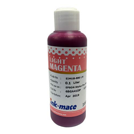 Чернила для EPSON (T6366) St Pro 7900/9900 (100мл, light magenta,Pigment) EIM-990LM Ink-Mate SAL Чернила для EPSON (T6366) St Pro 7900/9900 (100мл, light magenta,Pigment) EIM-990LM Ink-Mate SAL