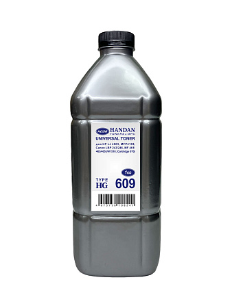 Тонер для HP Универсал тип HG609 (фл,1кг,HANDAN) Silver ATM 