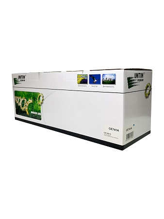 Картридж для HP Color LJ CP 5225   CE741A (307A) синий (7,3K) UNITON Premium GREEN LINE (Eco Protected) 