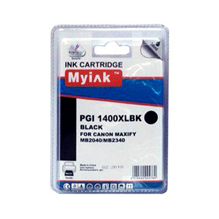 Картридж для CANON  PGI-1400XLBK MAXIFY МВ2040/МВ2340 Black (36ml, Pigment) MyInk SAL 