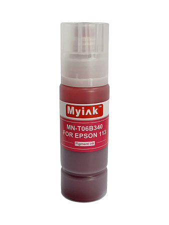 Чернила для EPSON EcoTank 113 (T06B340) ET-5850/5800/16600/16650 (70мл, контейнер, magenta,Pigment) MN-T06B340 MyInk Чернила для EPSON EcoTank 113 (T06B340) ET-5850/5800/16600/16650 (70мл, контейнер, magenta,Pigment) MN-T06B340 MyInk