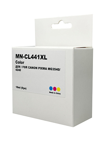 Картридж для CANON CL-441XL PIXMA MG3540/4240 (R) Color (18ml) Myink Т/У Картридж для CANON CL-441XL PIXMA MG3540/4240 (R) Color (18ml) Myink Т/У