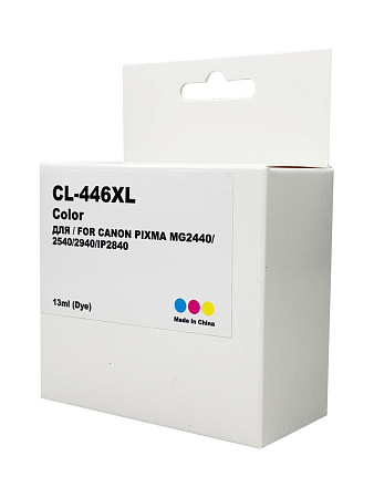 Картридж для CANON  CL-446XL PIXMA MG2440/2540/2840 Color (13ml) Myink Т/У 