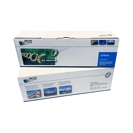 Картридж для HP Color LJ M254/ M280/ M281 CF541A (203A) синий (1,3K) UNITON Premium GREEN LINE (Eco Protected) Картридж для HP Color LJ M254/ M280/ M281 CF541A (203A) синий (1,3K) UNITON Premium GREEN LINE (Eco Protected)