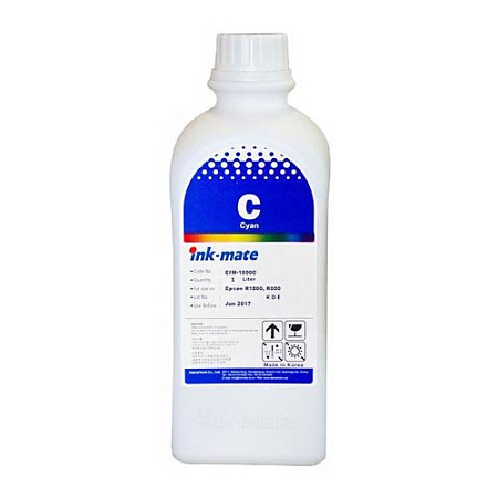 Чернила для EPSON (T0542) R800/R1800 (1л, cyan, Pigment) EIM-1800C Ink-Mate SAL 