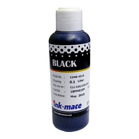 Чернила для CANON PGI-520Bk (100мл, black, Pigment) CIM-521A Ink-Mate SAL 