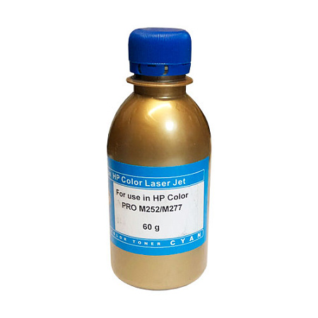 Тонер для HP Color LJ M252 / M277 (фл,60,синий,Chemical/MKI) Gold ATM 