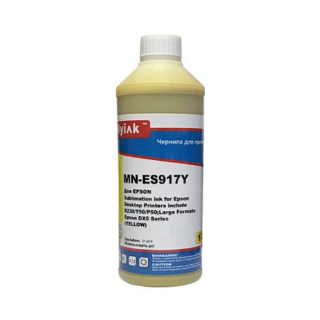Чернила для EPSON St Photo R230/T50 (1л,yellow,сублимационные) ES917Y MyInk SAL 