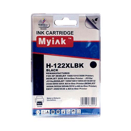 Картридж для (122XL) HP DJ 1050/2050 CH563HE (R) Black MyInk Картридж для (122XL) HP DJ 1050/2050 CH563HE (R) Black MyInk
