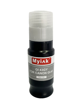 Чернила для CANON GI-43GY ( 60мл, контейнер, grey Dye) для PIXMA G540/G640 GI43GY MyInk Чернила для CANON GI-43GY ( 60мл, контейнер, grey Dye) для PIXMA G540/G640 GI43GY MyInk