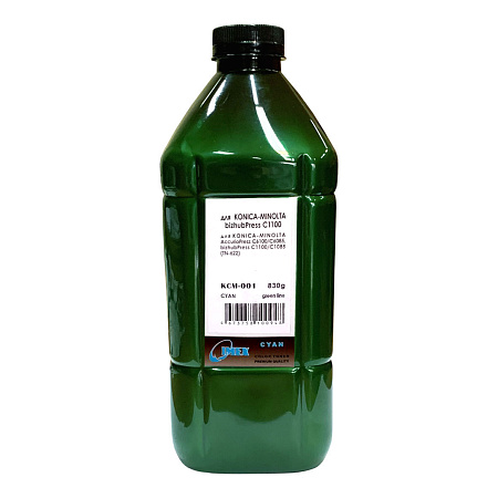 Тонер для KONICA MINOLTA bizhubPRESS C1100/C1085/C1070/C1060 (TN-622C) (фл,830,синий,KCM 001 IMEX) Green Line Тонер для KONICA MINOLTA bizhubPRESS C1100/C1085/C1070/C1060 (TN-622C) (фл,830,синий,KCM 001 IMEX) Green Line
