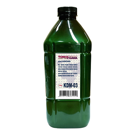 Тонер для SAMSUNG Универсал тип KDM-03 (фл,750,TOMOEGAWA) Green Line 