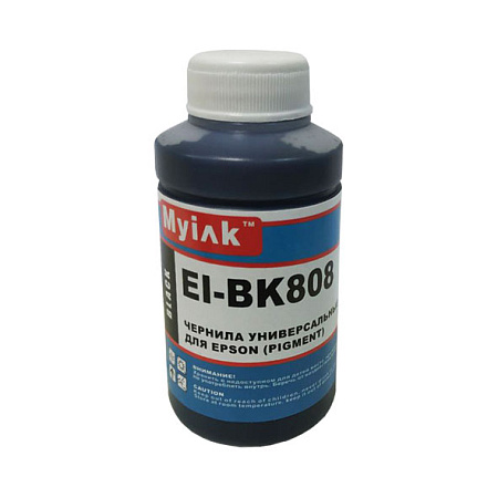 Чернила универсальные для EPSON (70мл, black, Pigment) EI-BK808 MyInk Чернила универсальные для EPSON (70мл, black, Pigment) EI-BK808 MyInk