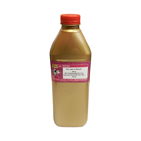 Тонер для RICOH SP C232/ 242/252/311/312 (фл,200,красный,6K) Gold ATM 