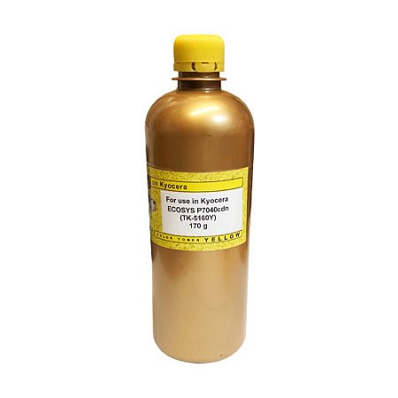 Тонер для KYOCERA ECOSYS P7040cdn (TK-5160Y) (фл,170,желтый,12К,MITSUBISHI) Gold ATM 