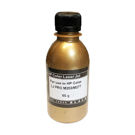 Тонер для HP Color LJ M252 / M277 (фл,85,черный ,Chemical/MKI) Gold ATM 