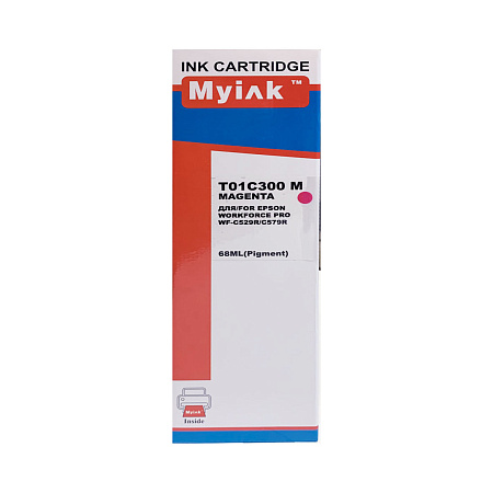 Контейнер с чернилами для EPSON (C13T01C300) WorkForce Pro WF-C529RDW/WF-C579RDWF (Magenta, Pigment) XL MyInk Контейнер с чернилами для EPSON (C13T01C300) WorkForce Pro WF-C529RDW/WF-C579RDWF (Magenta, Pigment) XL MyInk