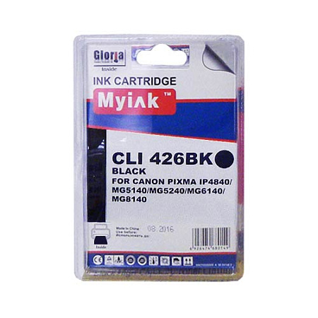 Картридж для CANON CLI-426BK PIXMA iP4840/MG5140/5240/6140/8140 Black (9ml, Dye) MyInk SAL Картридж для CANON CLI-426BK PIXMA iP4840/MG5140/5240/6140/8140 Black (9ml, Dye) MyInk SAL