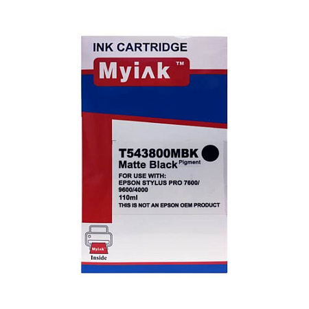 Картридж для (T5438) EPSON St Pro 7600/9600 Matte Black MyInk SAL Картридж для (T5438) EPSON St Pro 7600/9600 Matte Black MyInk SAL