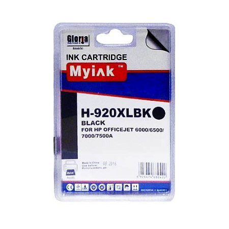Картридж для (920XL) HP OfficeJet 6500 CD975A Black (56,6ml, Pigment) MyInk Картридж для (920XL) HP OfficeJet 6500 CD975A Black (56,6ml, Pigment) MyInk