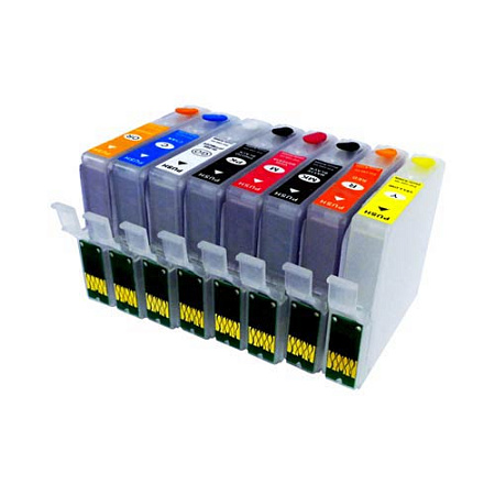 Набор картриджей ПЗК (T0870-0874,T0877-0879) для Epson St Photo R1900 8 шт RE- R1900 (БЕЗ ЧЕРНИЛ) IST Набор картриджей ПЗК (T0870-0874,T0877-0879) для Epson St Photo R1900 8 шт RE- R1900 (БЕЗ ЧЕРНИЛ) IST