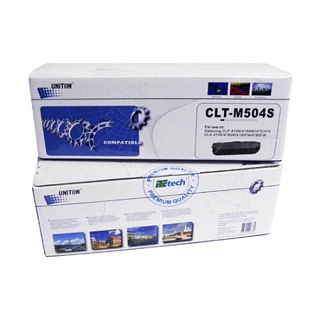 Картридж для SAMSUNG CLP-415/CLX-4195 (CLT-M504S) (1,8K) красный UNITON Premium 