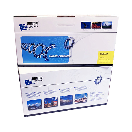 Картридж для HP Color LJ 150/MFP178/MFP179 W2072A (117A) желтый (0,7К) UNITON Premium Картридж для HP Color LJ 150/MFP178/MFP179 W2072A (117A) желтый (0,7К) UNITON Premium