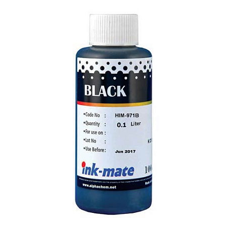 Чернила для HP Officejet Pro X451dn/X551dw/X476dn/X576dw  (100мл, black, Dye) HIM-971B Ink-Mate SAL 