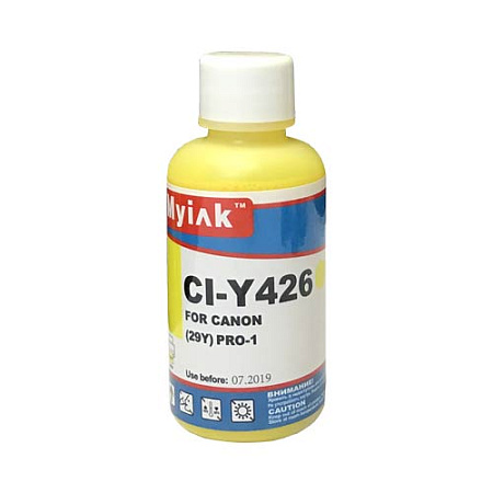Чернила для CANON PGI-29Y (100мл,yellow, Pigment) CI-Y426 EverBrite™ MyInk SAL 
